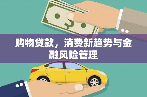 河津购物贷款，消费新趋势与金融风险管理