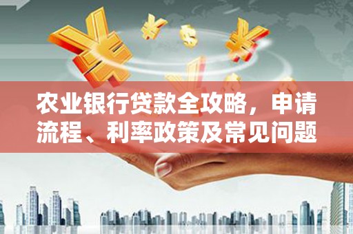 河津农业银行贷款全攻略，申请流程、利率政策及常见问题解析