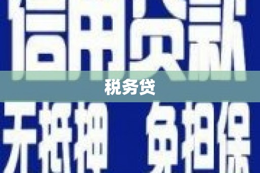 河津税务贷