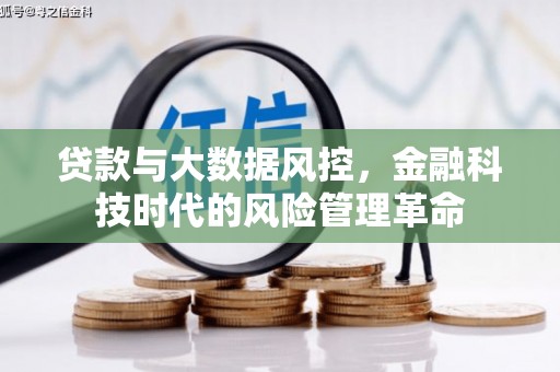 河津贷款与大数据风控，金融科技时代的风险管理革命