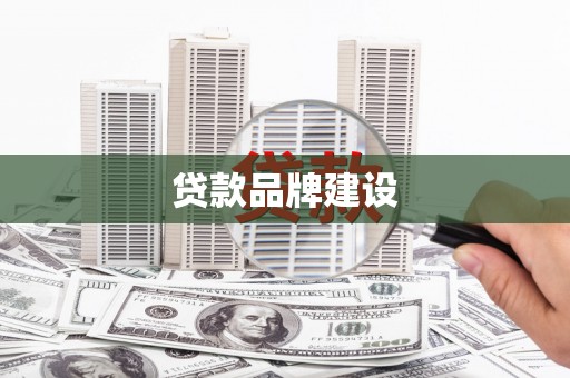河津贷款品牌建设