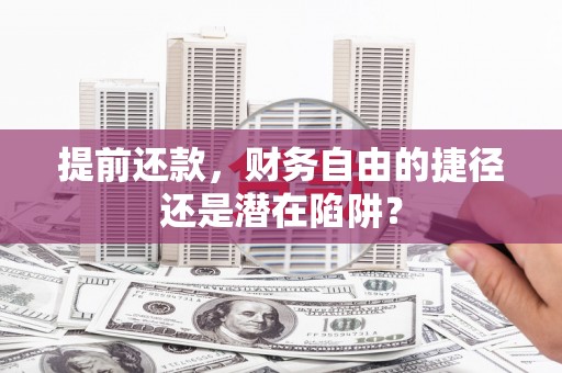 河津提前还款，财务自由的捷径还是潜在陷阱？