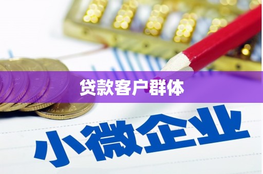河津贷款客户群体