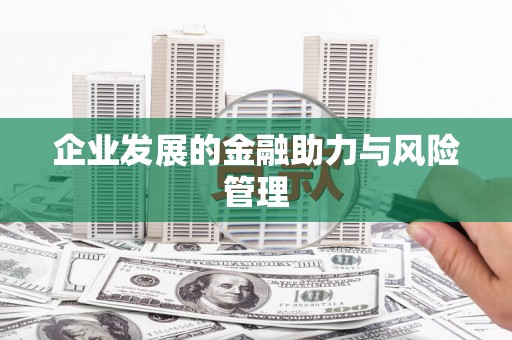 河津企业发展的金融助力与风险管理