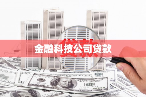 河津金融科技公司贷款