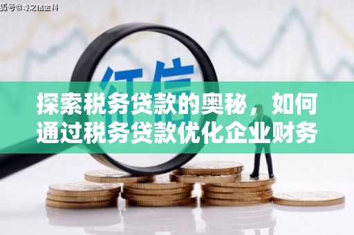 河津探索税务贷款的奥秘，如何通过税务贷款优化企业财务
