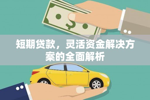 河津短期贷款，灵活资金解决方案的全面解析