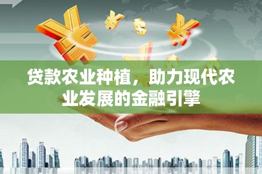 河津贷款农业种植，助力现代农业发展的金融引擎