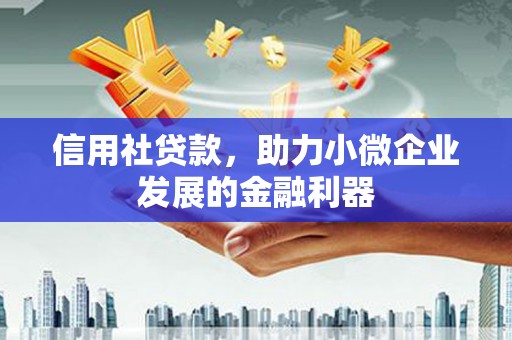 河津信用社贷款，助力小微企业发展的金融利器