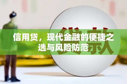 河津信用贷，现代金融的便捷之选与风险防范