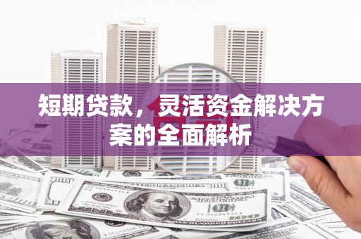 河津短期贷款，灵活资金解决方案的全面解析