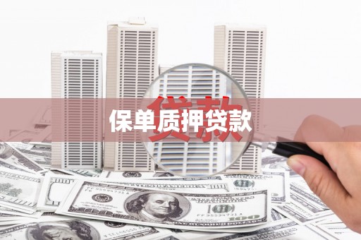 河津保单质押贷款