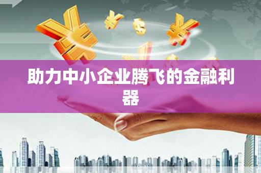 河津助力中小企业腾飞的金融利器