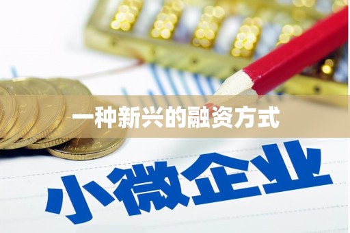 河津一种新兴的融资方式