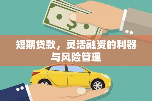 河津短期贷款，灵活融资的利器与风险管理